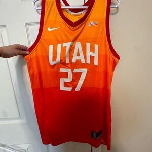 NBA Utah Jersey - Orange and Red
